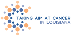 Taking Aim at Cancer in Louisiana Logo